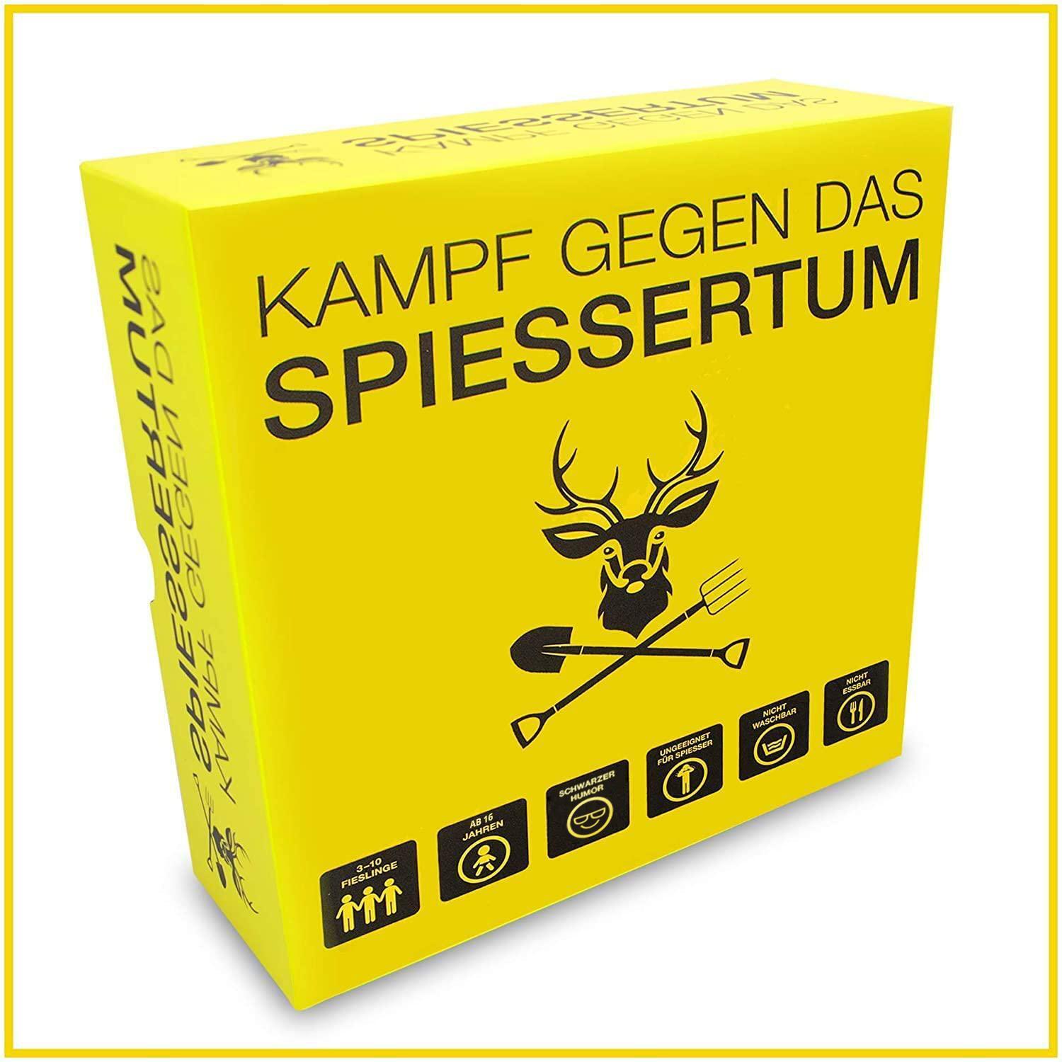 Cover: 7629999042391 | Kampf gegen das Spiessertum | Das fiese deutsche Kartenspiel | GmbH