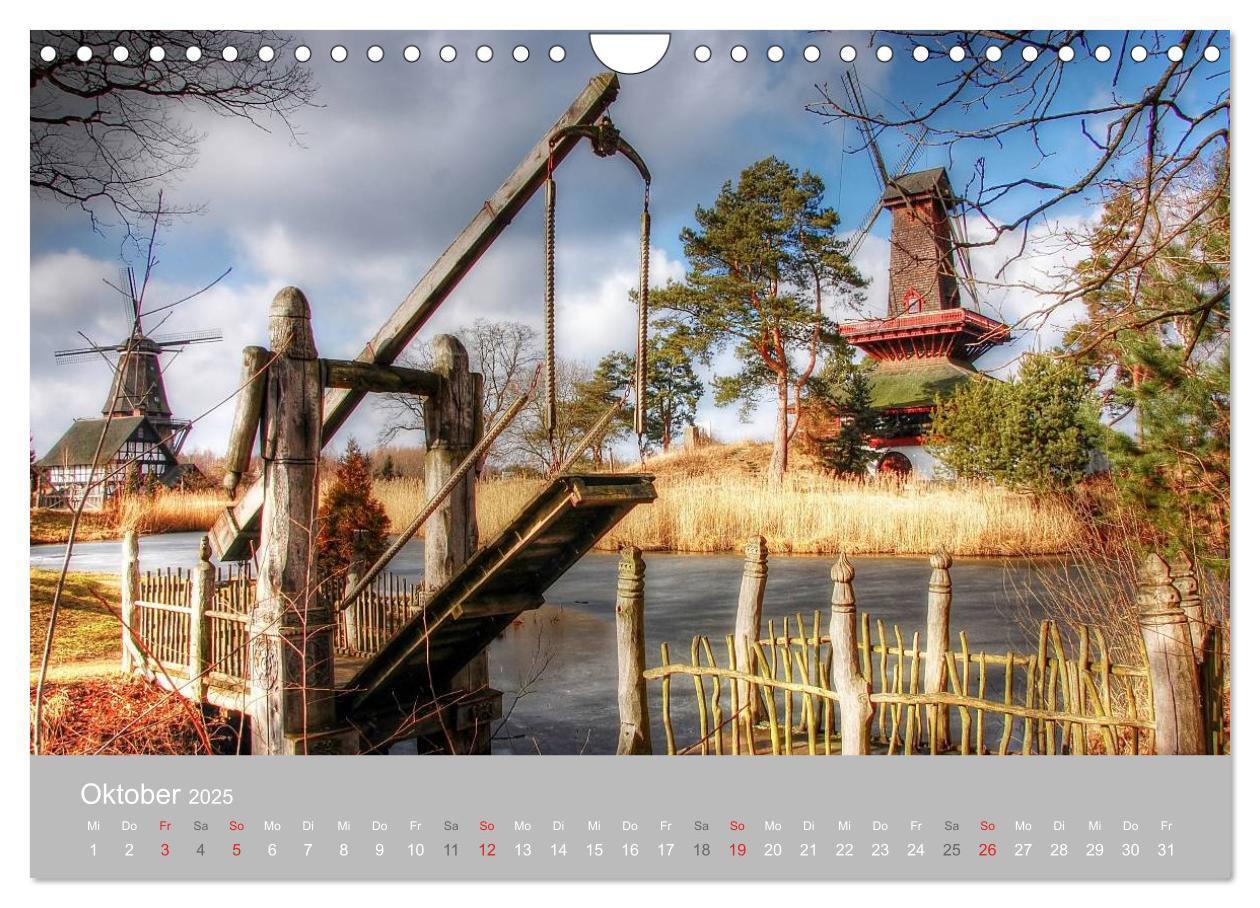 Bild: 9783435801756 | Mühlenmuseum Gifhorn (Wandkalender 2025 DIN A4 quer), CALVENDO...