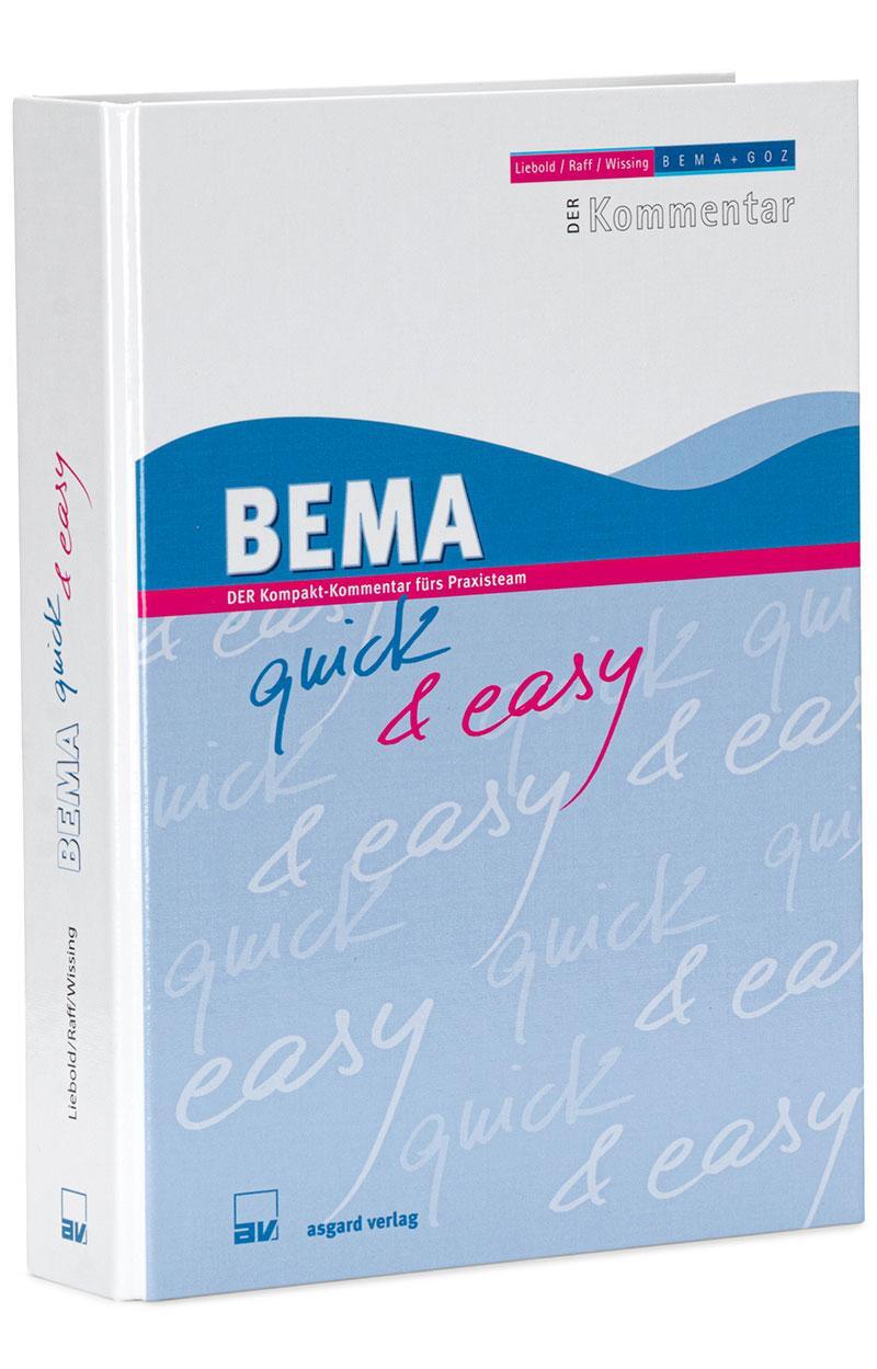 Cover: 9783537644084 | BEMA quick & easy | DER Kompakt-Kommentar fürs Praxisteam | Stück