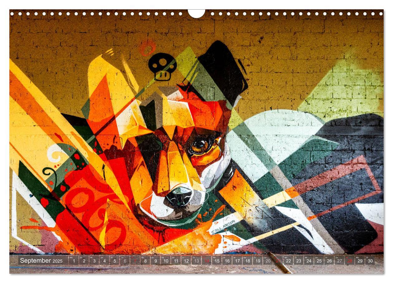 Bild: 9783435206728 | Streetart international (Wandkalender 2025 DIN A3 quer), CALVENDO...