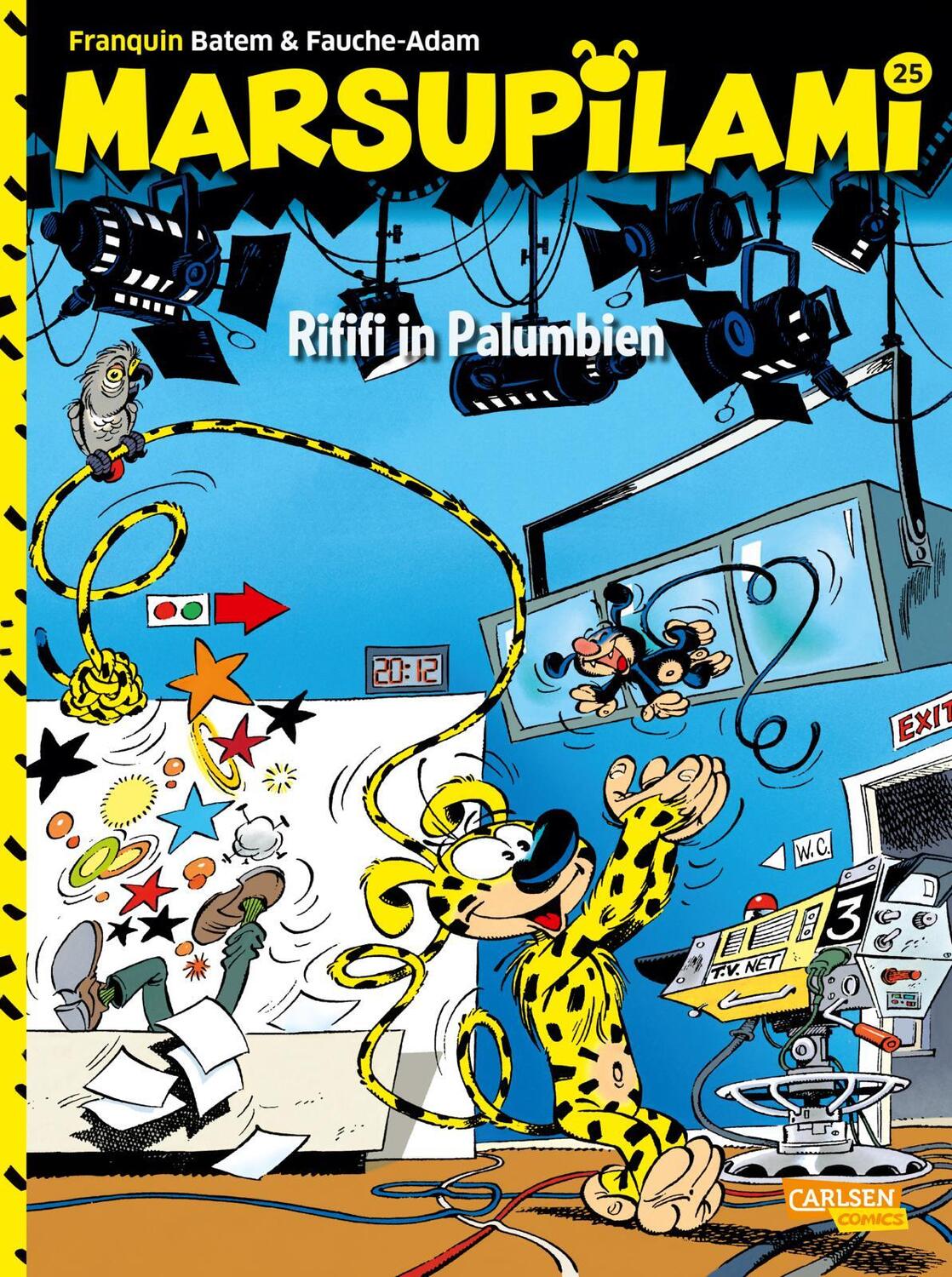 Cover: 9783551784100 | Marsupilami 25: Rififi in Palumbien | Abenteuercomics für Kinder ab 8