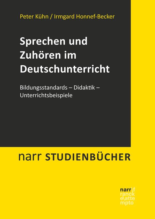 Cover: 9783823381952 | Sprechen und Zuhören im Deutschunterricht | Honnef-Becker (u. a.)