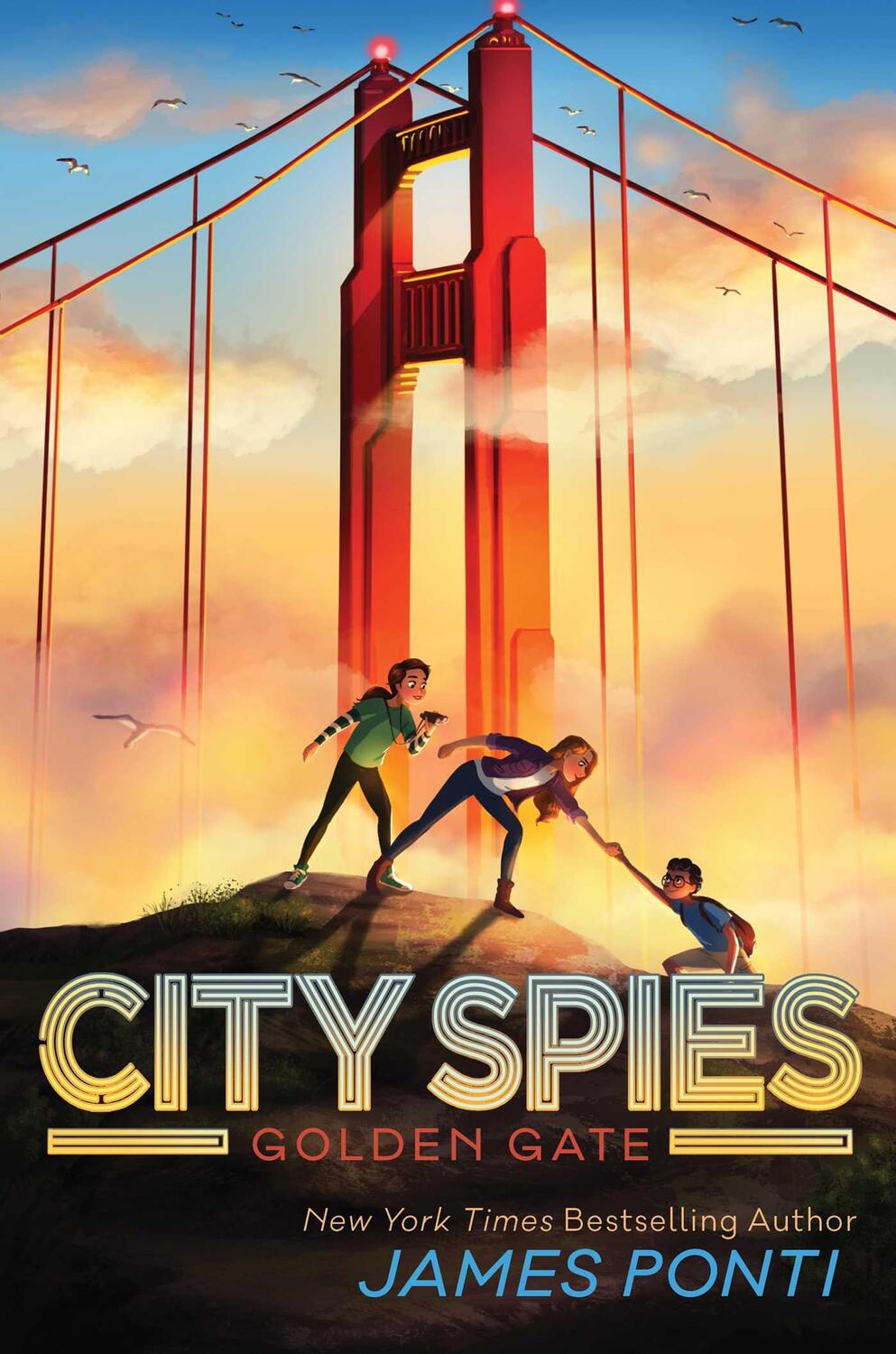 Cover: 9781534414945 | Golden Gate | James Ponti | Buch | City Spies | Englisch | 2021