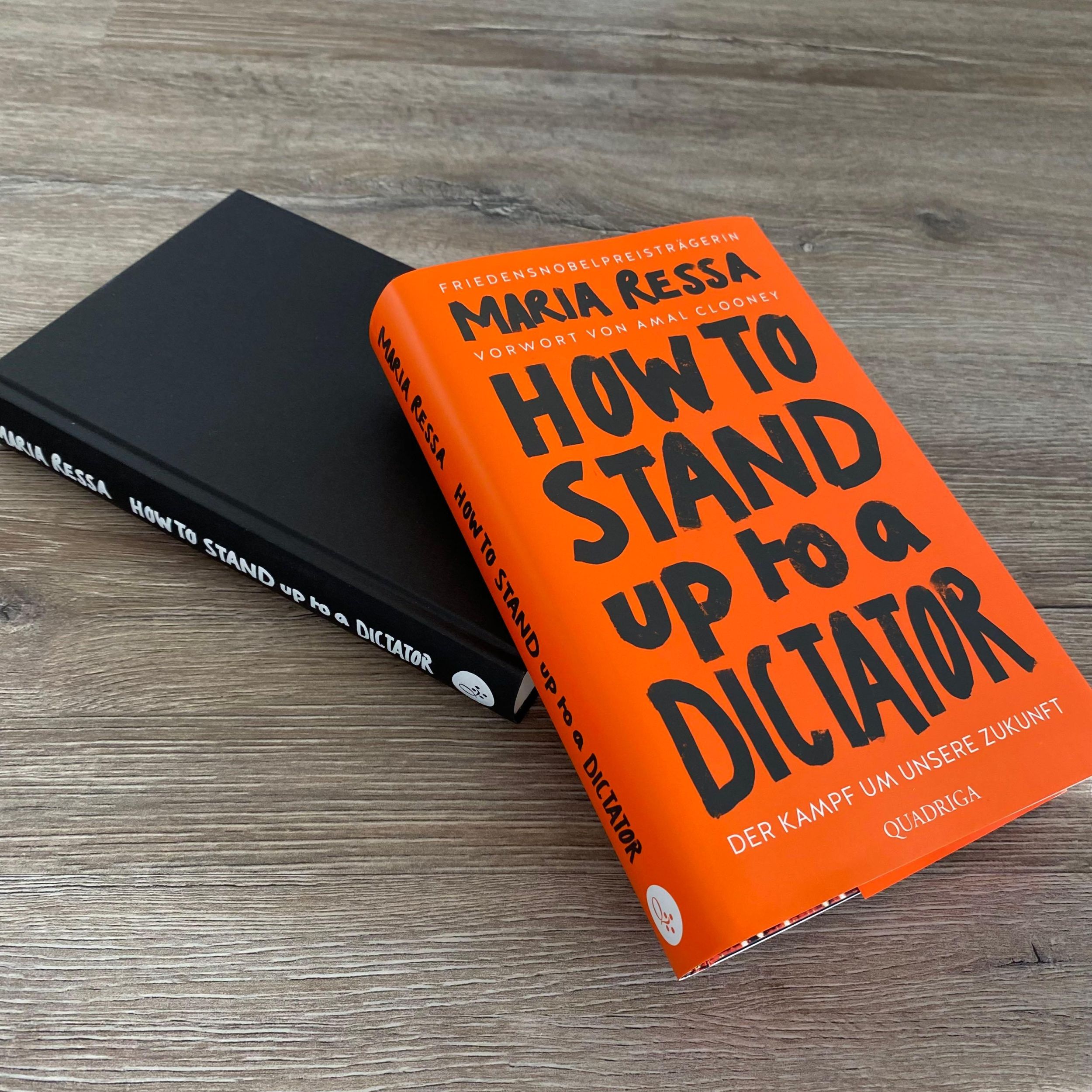 Bild: 9783869951218 | HOW TO STAND UP TO A DICTATOR - Deutsche Ausgabe | Maria Ressa | Buch