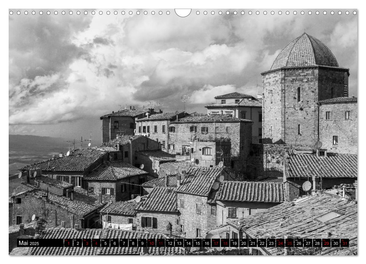 Bild: 9783435393763 | Toscana - monocromatico (Wandkalender 2025 DIN A3 quer), CALVENDO...