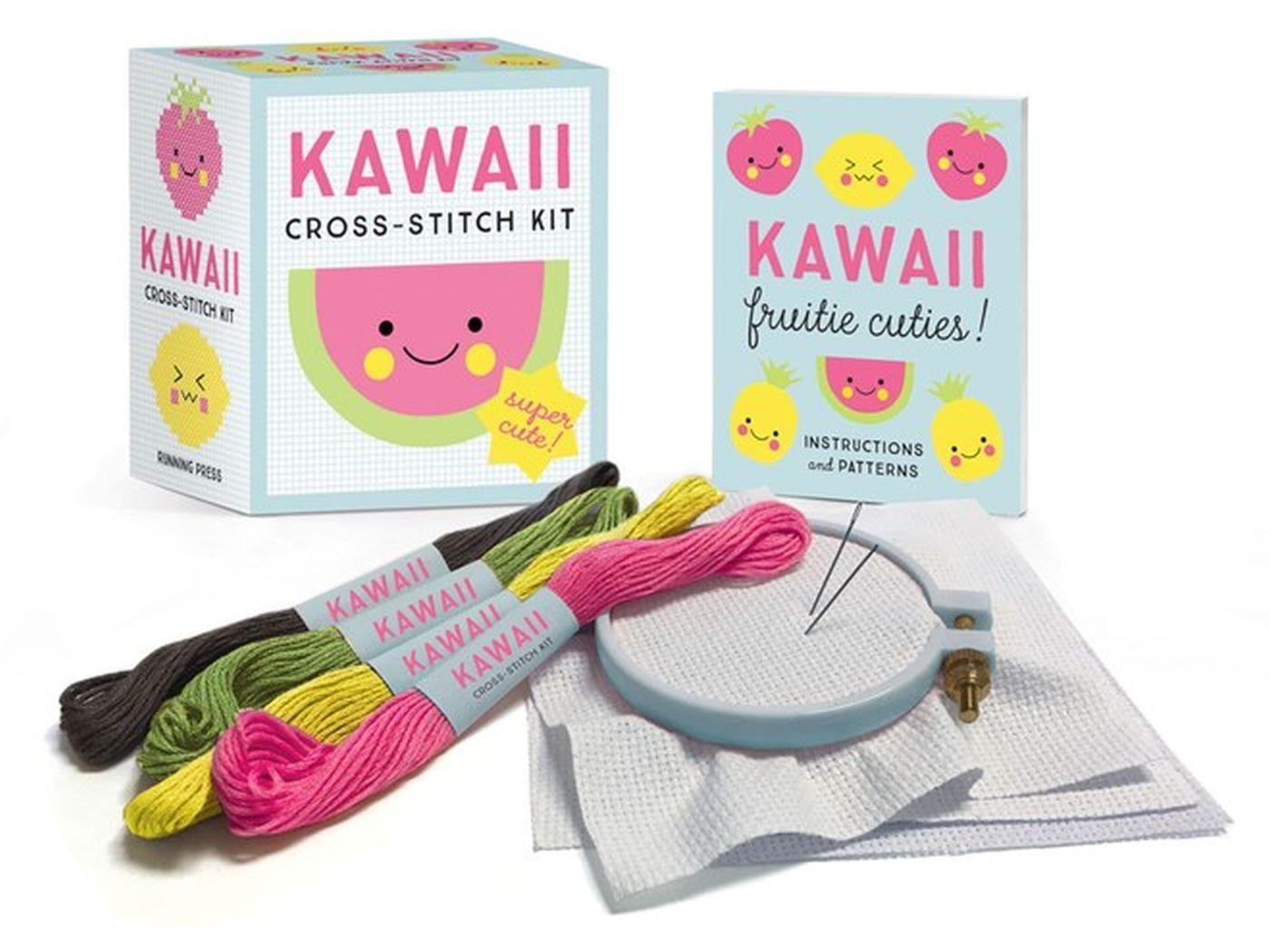 Cover: 9780762493807 | Kawaii Cross-Stitch Kit | Super Cute! | Sosae Caetano (u. a.) | Buch