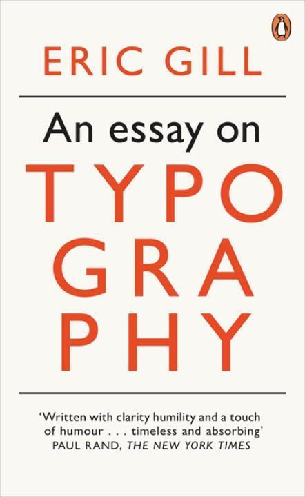 Cover: 9780141393568 | An Essay on Typography | Eric Gill | Taschenbuch | Englisch | 2013