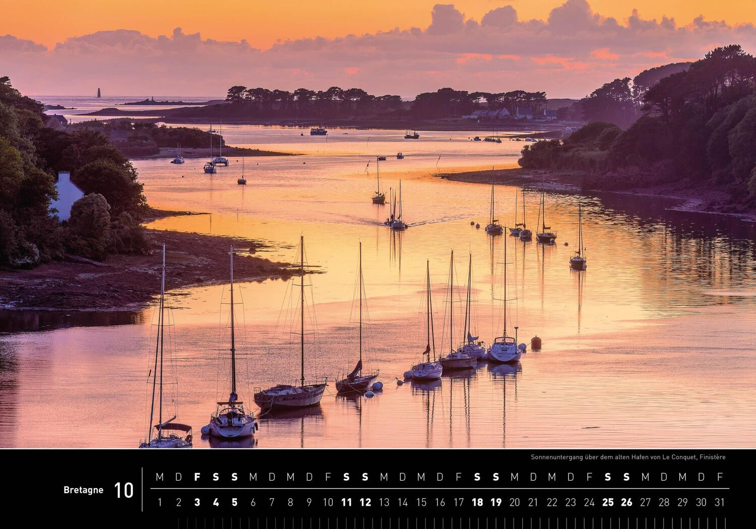 Bild: 9783968555270 | 360° Bretagne Premiumkalender 2025 | Hartmut Krinitz | Kalender | 2025