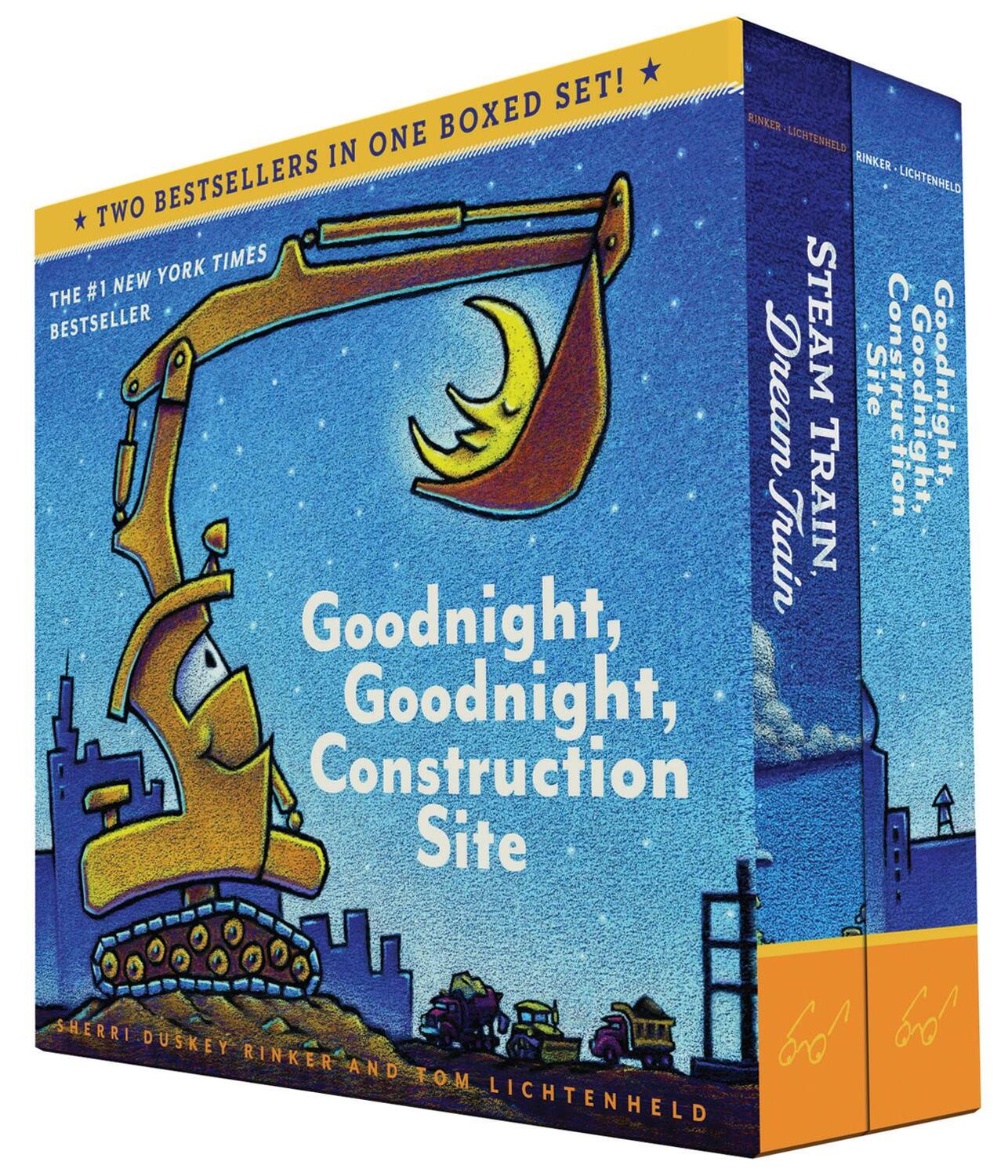 Cover: 9781452146980 | Goodnight, Goodnight, Construction Site and Steam Train, Dream...