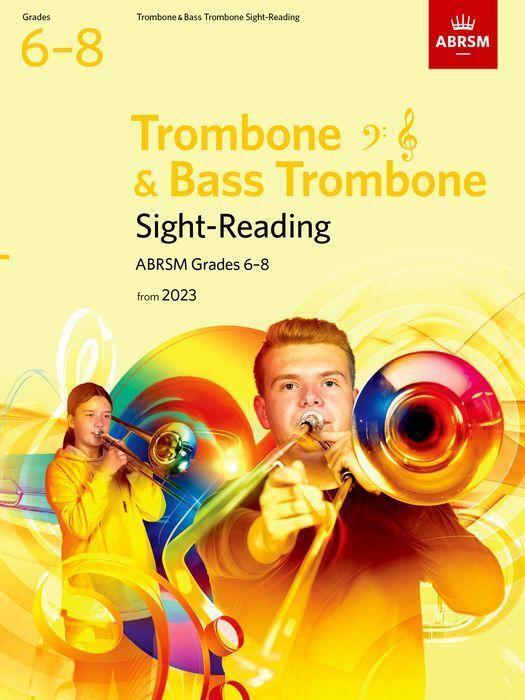 Cover: 9781786015082 | Sight-Reading for Trombone, Grades 6-8 | from 2023 | ABRSM | Buch