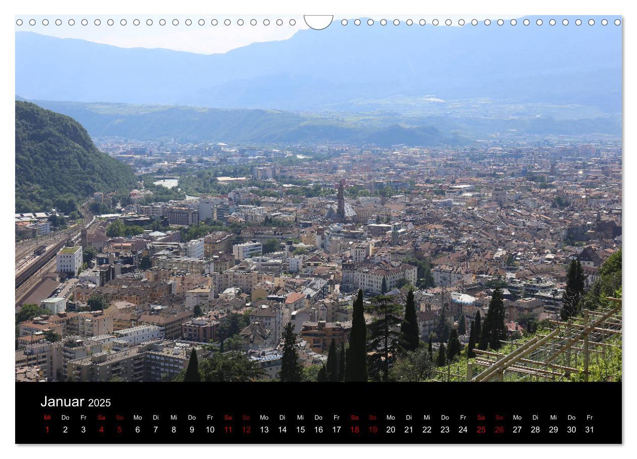 Bild: 9783435377640 | Bozen 2025 (Wandkalender 2025 DIN A3 quer), CALVENDO Monatskalender