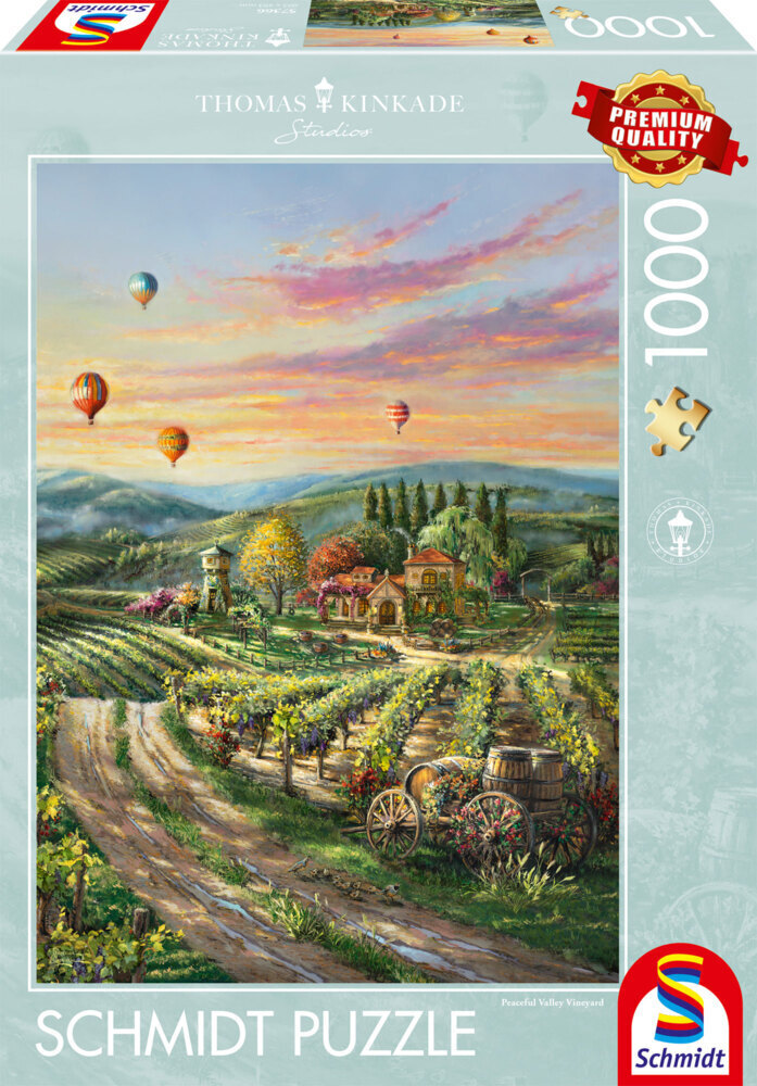 Cover: 4001504573669 | Peaceful Valley Vineyard | Puzzle Thomas Kinkade 1.000 Teile | Spiel