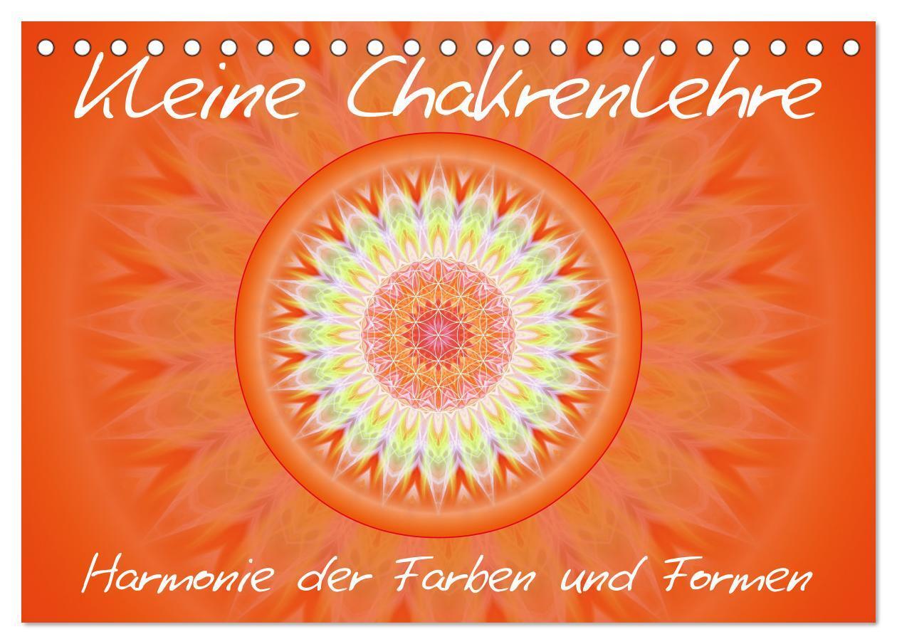 Cover: 9783435760480 | Kleine Chakrenlehre (Tischkalender 2025 DIN A5 quer), CALVENDO...