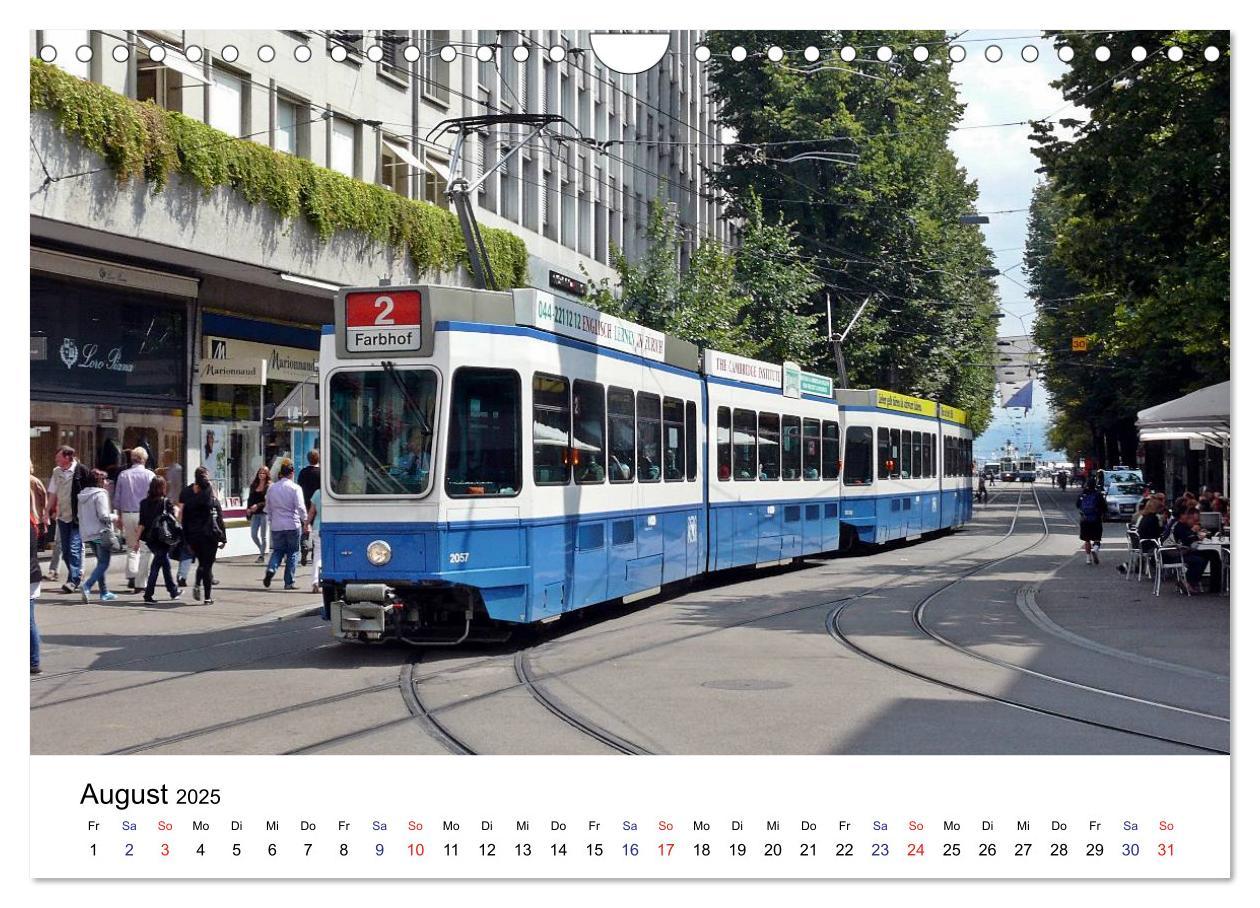 Bild: 9783435464159 | Straßenbahnen in Europa (Wandkalender 2025 DIN A4 quer), CALVENDO...