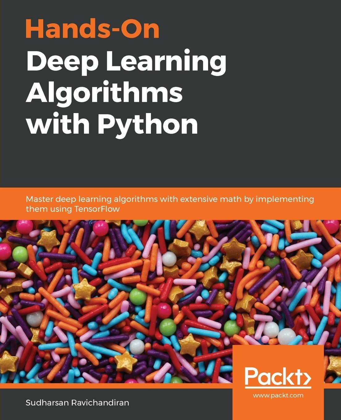 Cover: 9781789344158 | Hands-On Deep Learning Algorithms with Python | Ravichandiran | Buch