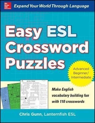 Cover: 9780071821346 | Easy ESL Crossword Puzzles | Chris Gunn | Taschenbuch | Englisch