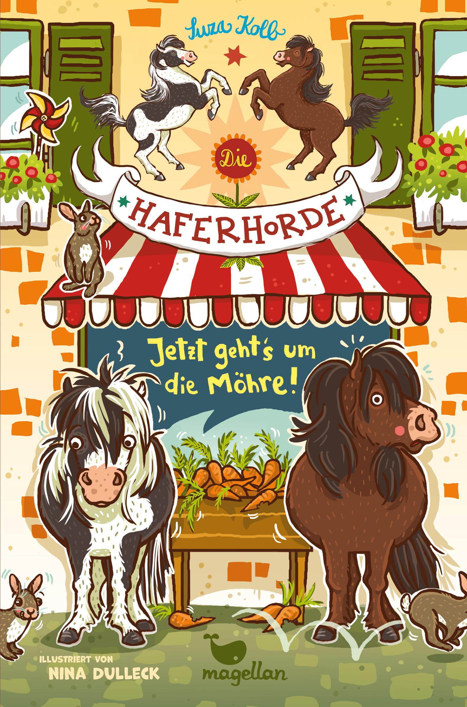 Cover: 9783734840333 | Die Haferhorde 12 - Jetzt geht's um die Möhre! | Suza Kolb | Buch