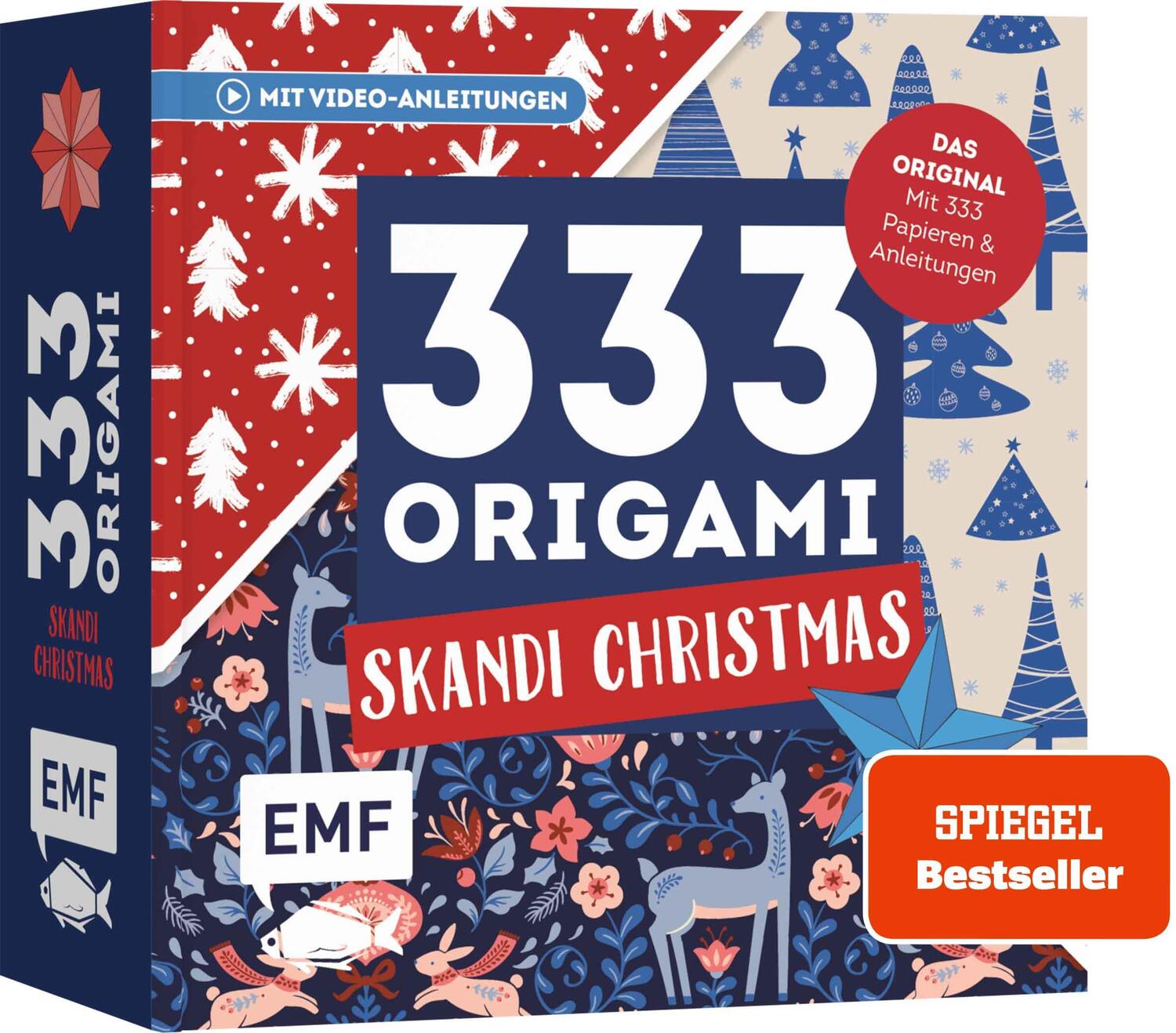 Cover: 9783745924626 | 333 Origami - Skandi Christmas - Zauberschöne Papiere falten für...