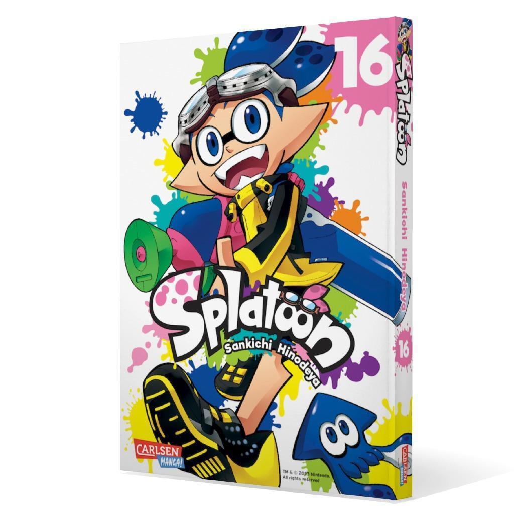Bild: 9783551794468 | Splatoon 16 | Das Nintendo-Game als Manga! Ideal für Kinder und Gamer!