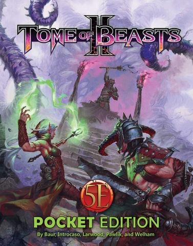 Cover: 9781950789122 | Tome of Beasts 2 Pocket Edition | Wolfgang Baur (u. a.) | Taschenbuch