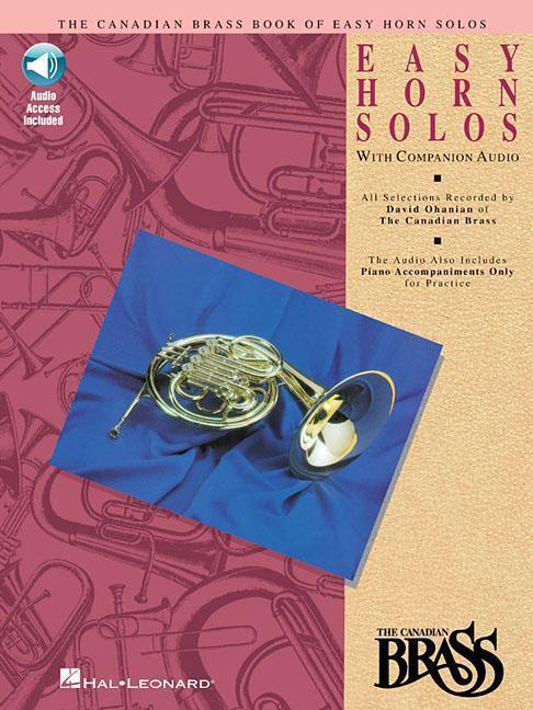 Cover: 9780793572502 | Canadian Brass Book of Easy Horn Solos - French Horn Book/Online Audio
