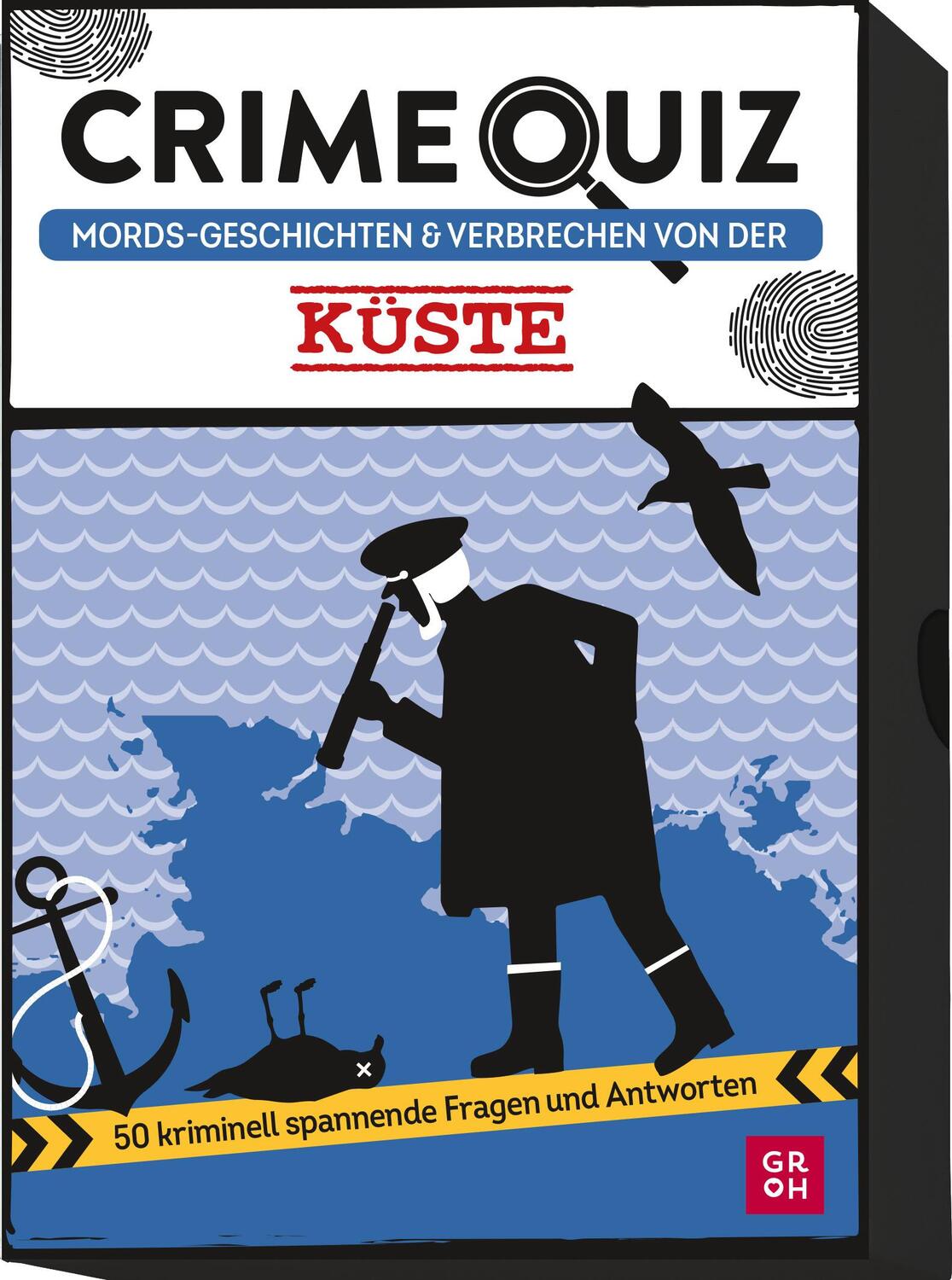 Cover: 4036442010853 | Crime Quiz - Mords-Geschichten und Verbrechen von der Küste | Spiel