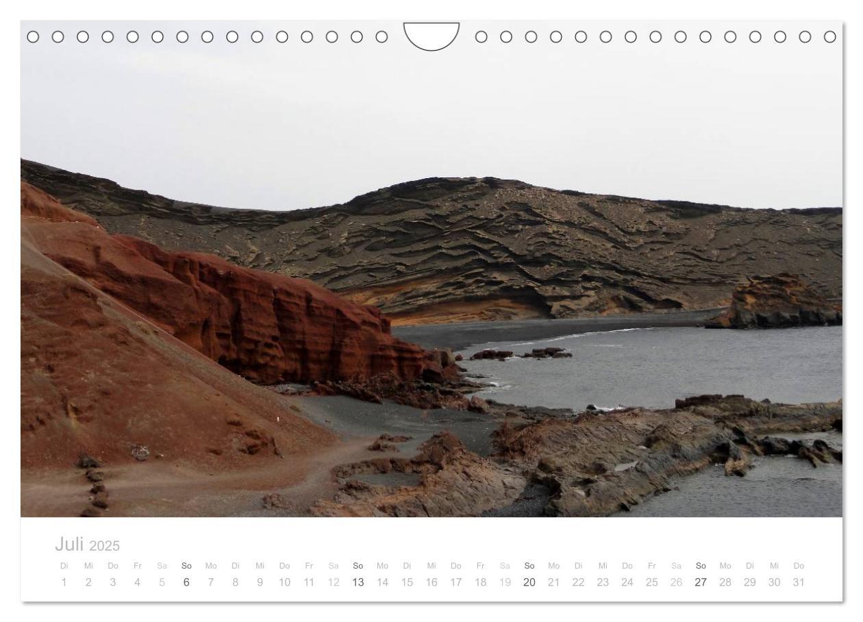 Bild: 9783435503902 | Die unwirkliche Welt von Lanzarote (Wandkalender 2025 DIN A4 quer),...