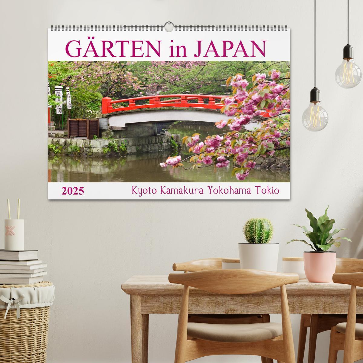 Bild: 9783383967962 | Gärten in Japan (Wandkalender 2025 DIN A2 quer), CALVENDO...