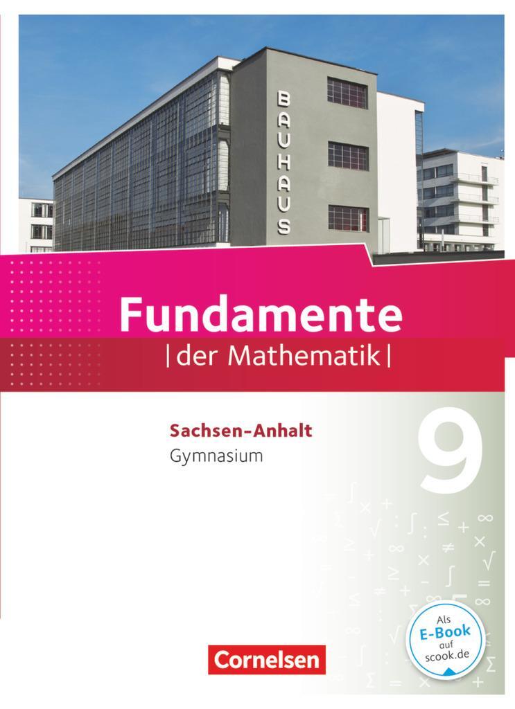 Cover: 9783060091904 | Fundamente der Mathematik 9. Schuljahr - Gymnasium Sachsen-Anhalt -...