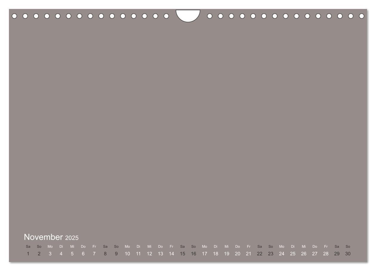 Bild: 9783435211975 | DIY Bastel-Kalender -Erdige Pastell Farben- Zum Selbstgestalten...