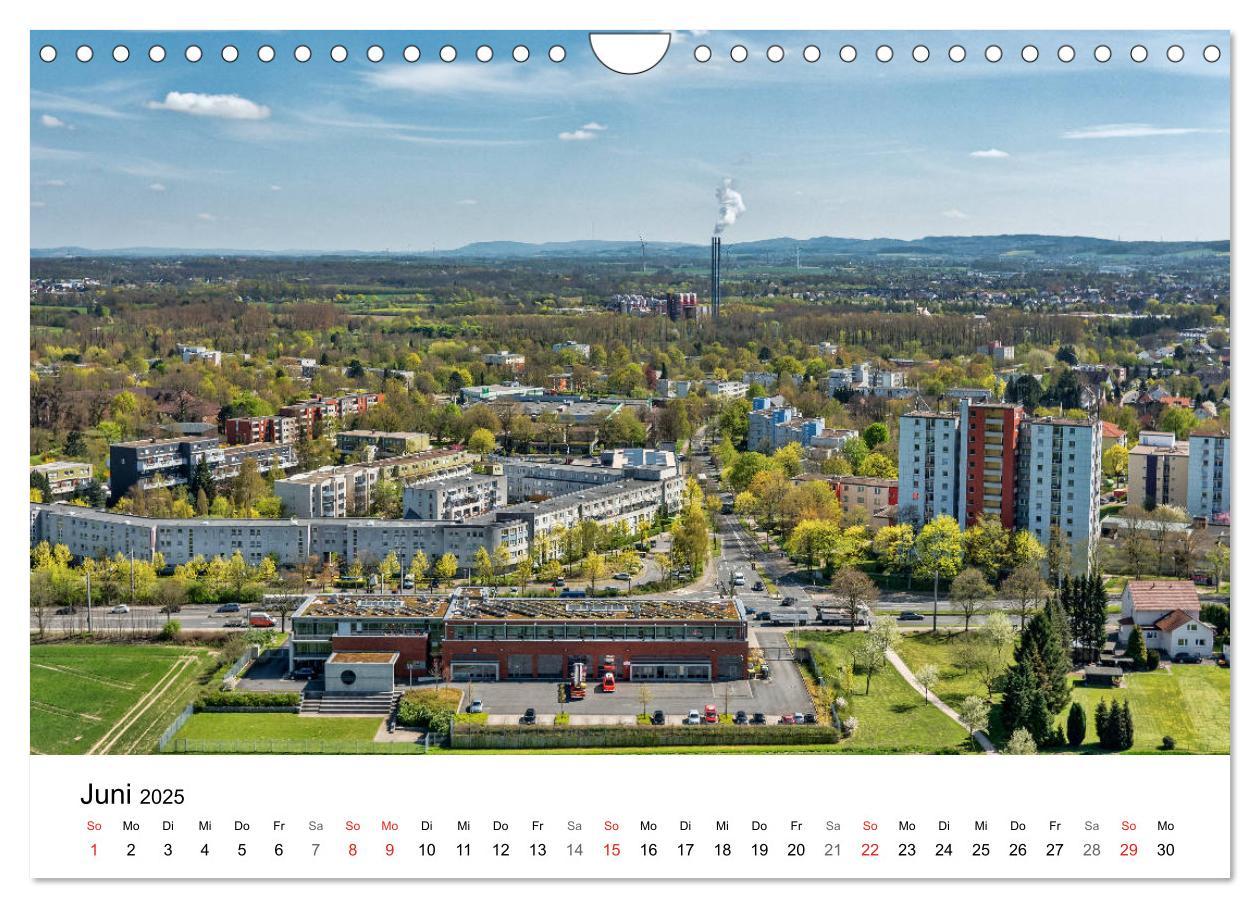 Bild: 9783435451968 | BIELEFELD aus der Vogelperspektive (Wandkalender 2025 DIN A4 quer),...