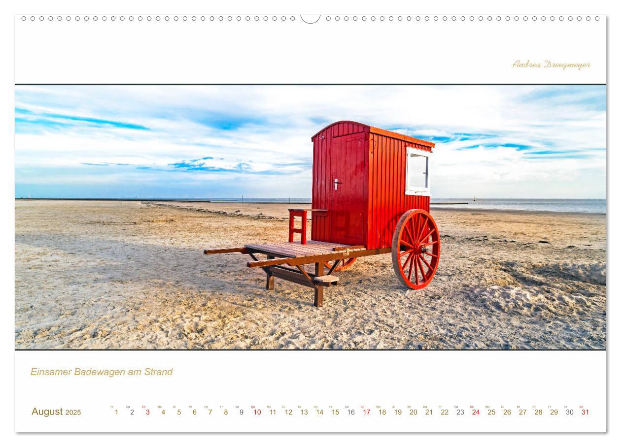 Bild: 9783435258536 | Borkum Inselpanorama (Wandkalender 2025 DIN A2 quer), CALVENDO...