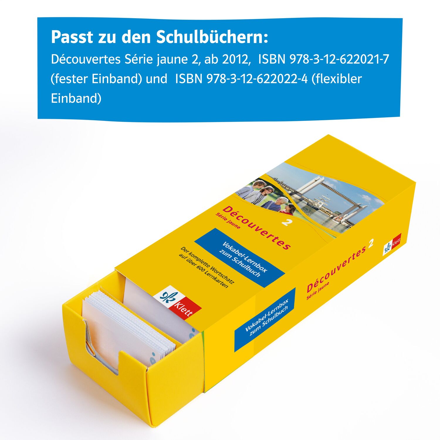 Bild: 9783129240243 | Découvertes Série jaune 2 . Vokabel-Lernbox zum Schulbuch | Box | 2014