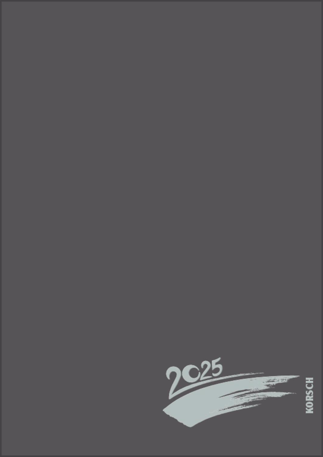 Cover: 9783731878452 | Foto-Malen-Basteln A4 anthrazit mit Folienprägung 2025 | Verlag Korsch