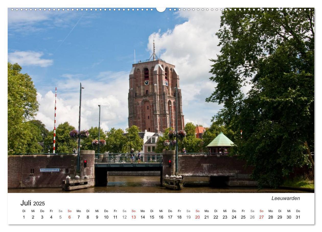 Bild: 9783435503667 | Friesland - Fryslan (Wandkalender 2025 DIN A2 quer), CALVENDO...