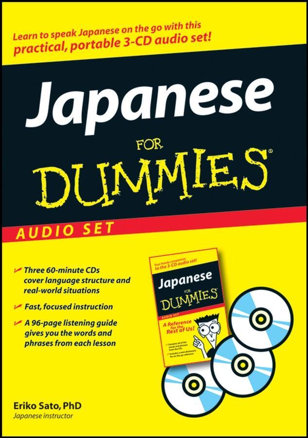 Cover: 9780470178133 | Japanese for Dummies Audio Set | Eriko Sato | Audio-CD | Englisch