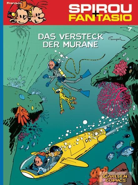 Cover: 9783551772077 | Spirou und Fantasio 07. Das Versteck der Muräne | Andre Franquin