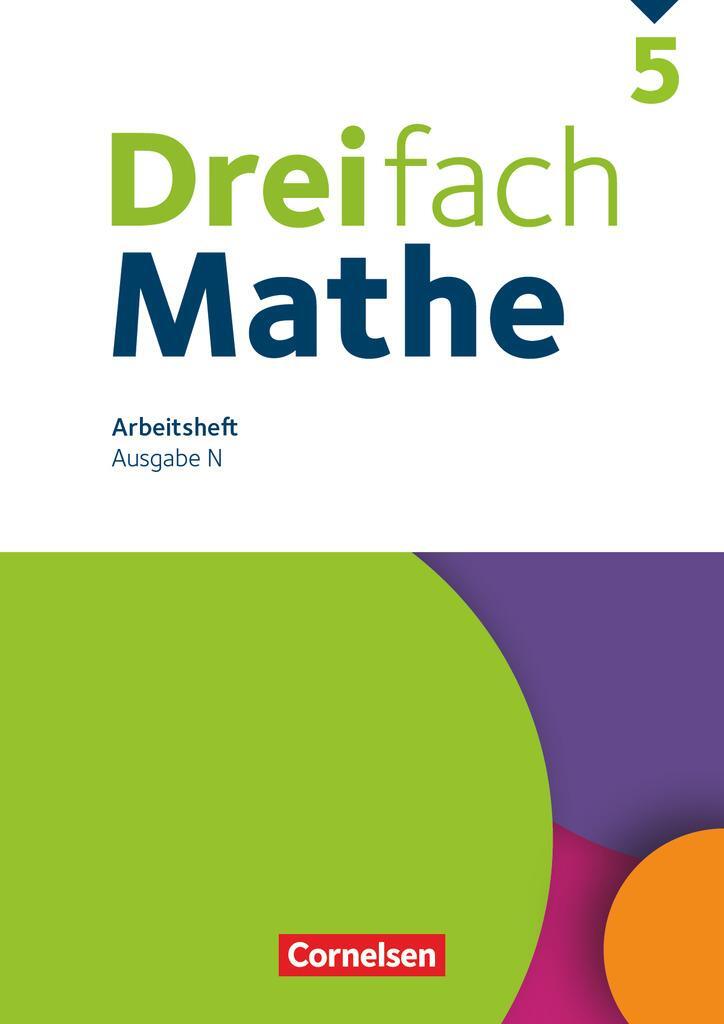 Cover: 9783060436842 | Dreifach Mathe 5. Schuljahr. Niedersachsen - Arbeitsheft mit Lösungen