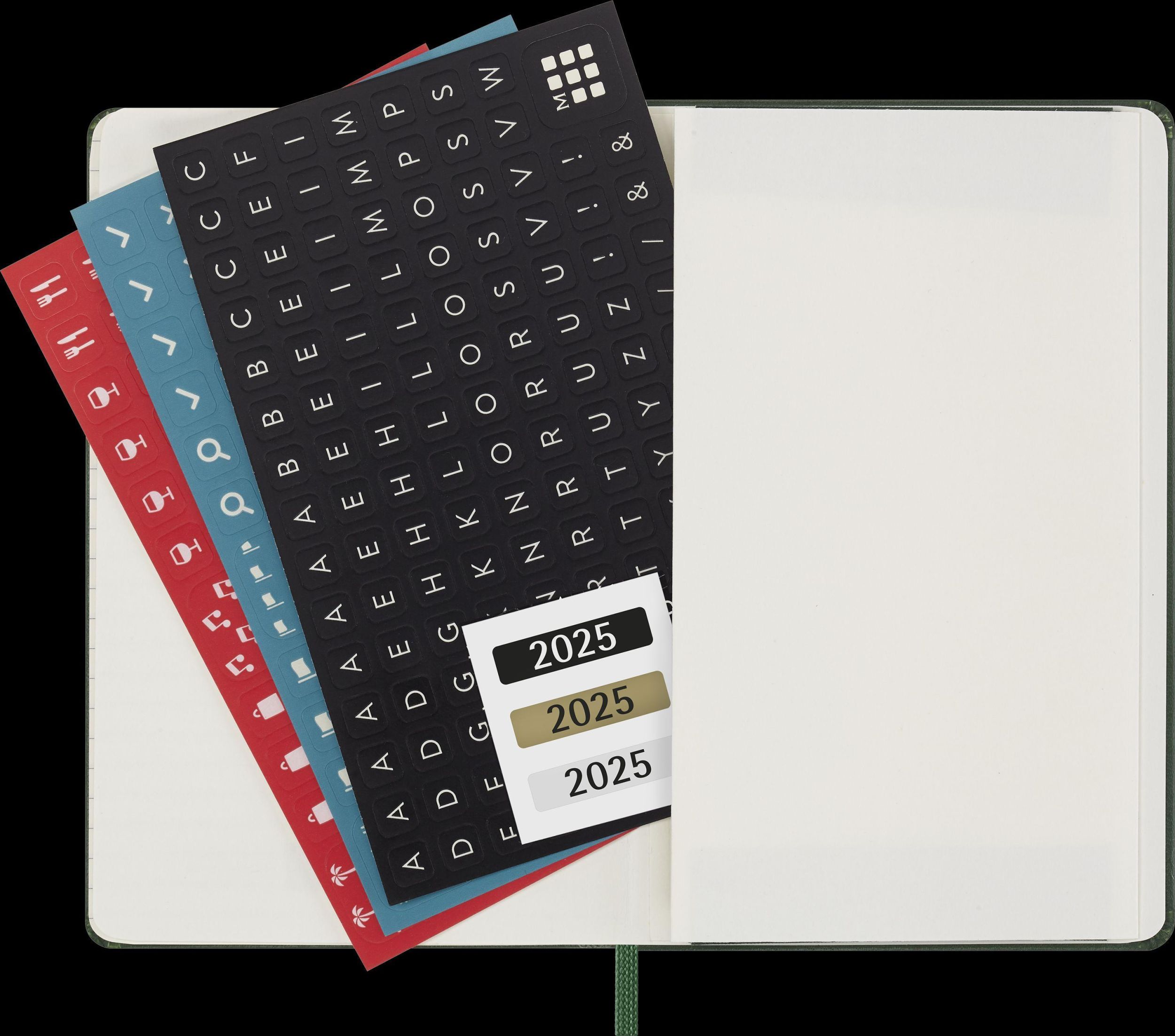 Bild: 8056999270759 | Moleskine 12 Monate Tageskalender 2025, Pocket/A6, 1 Tag = 1 Seite,...