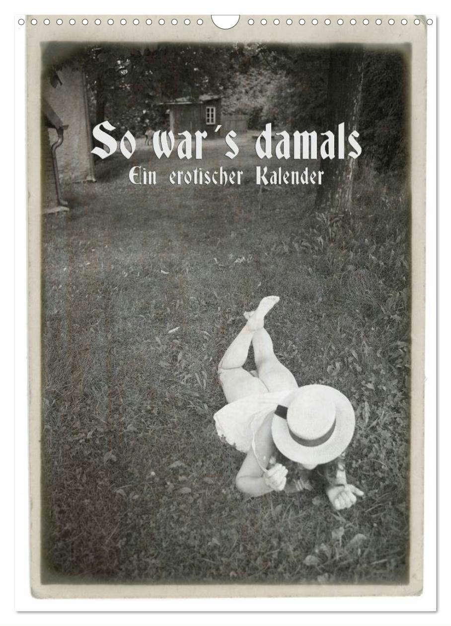 Cover: 9783457058985 | So war´s damals - Ein erotischer Kalender - 2025 (Wandkalender 2025...