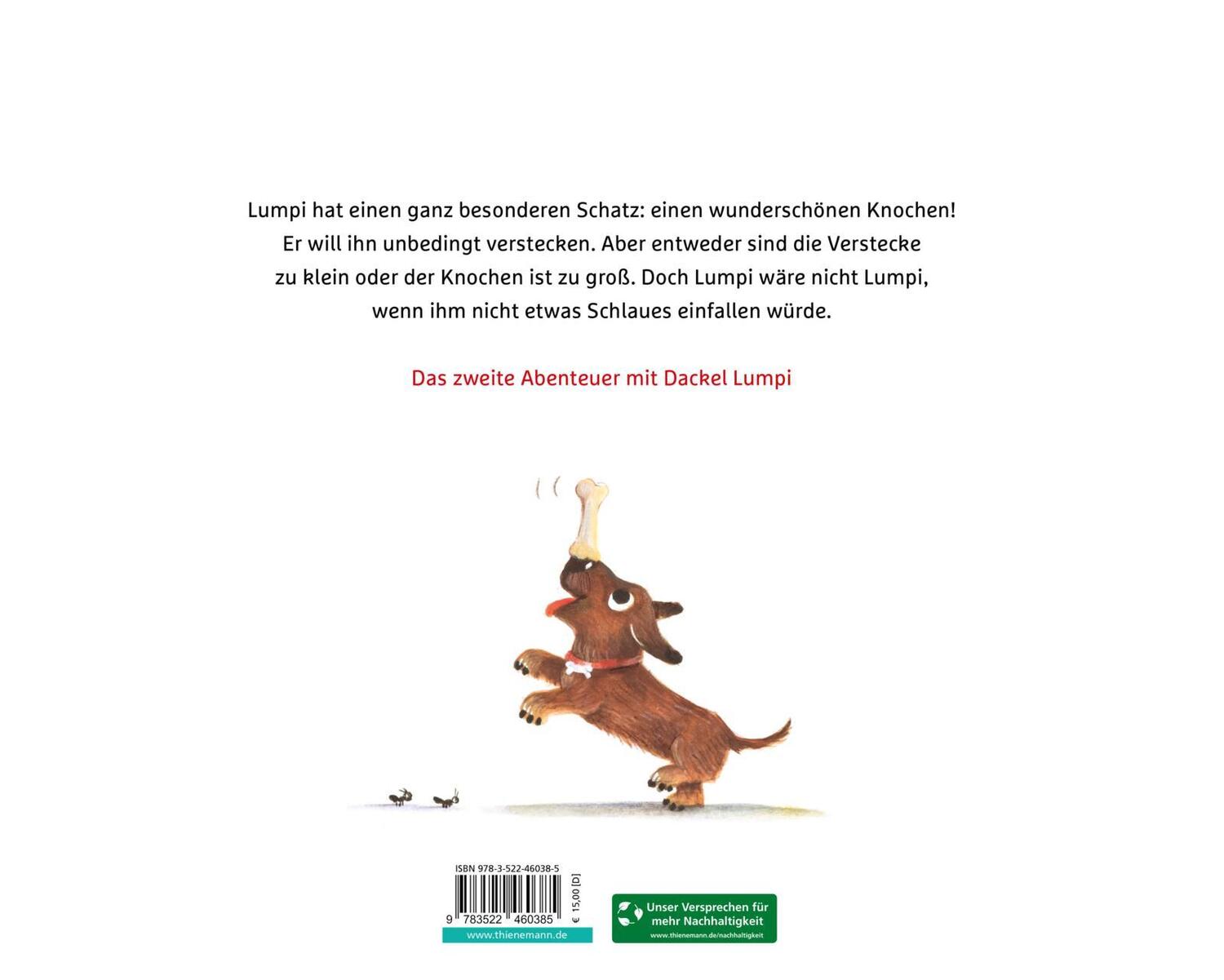 Rückseite: 9783522460385 | Lumpi 2: Lumpi gräbt ein Loch | Ralph Caspers | Buch | Lumpi | 32 S.