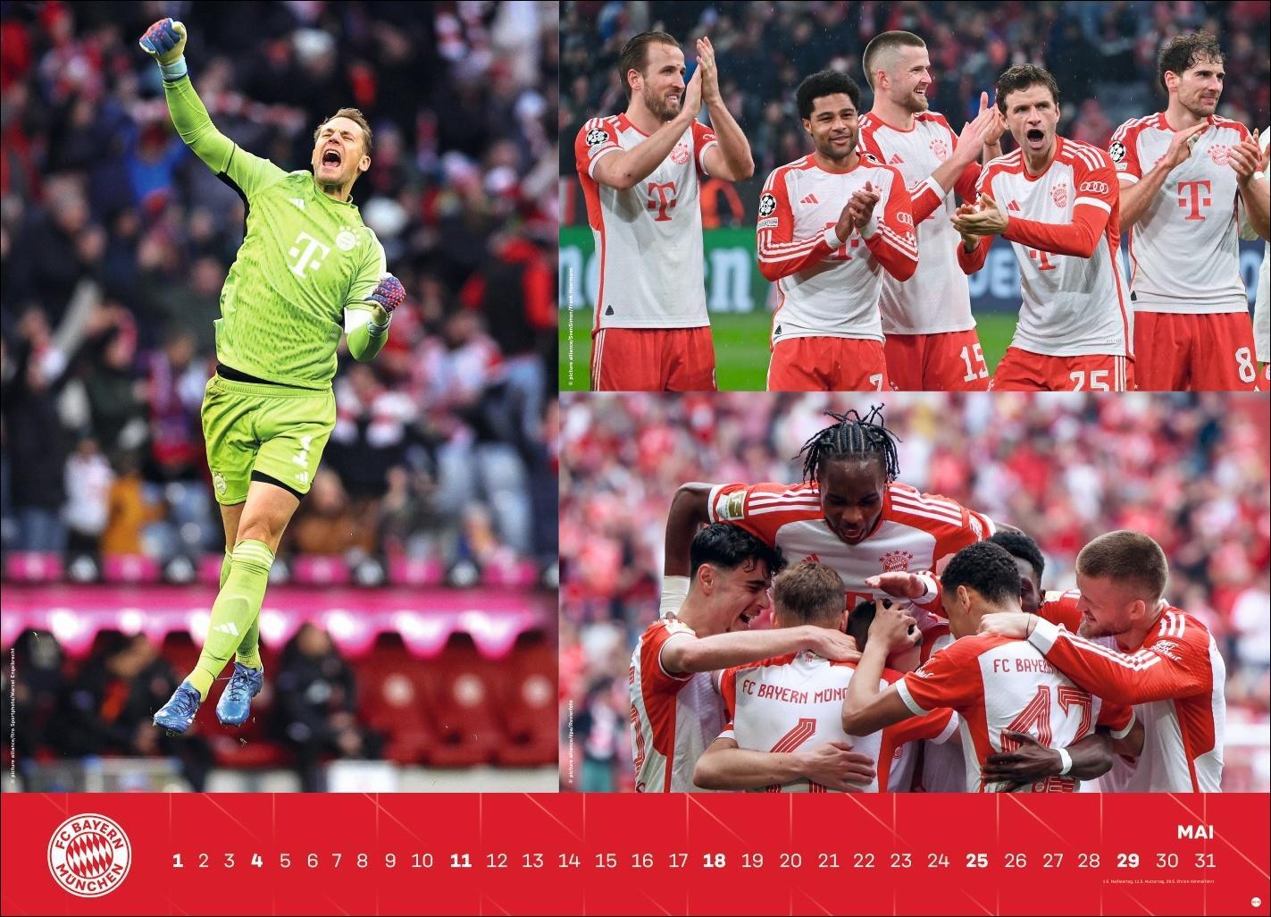 Bild: 9783756404728 | FC Bayern München Edition Kalender 2025 | Heye | Kalender | 14 S.