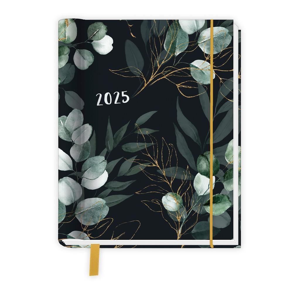 Cover: 4251901507242 | Trötsch Taschenkalender A6 Wire-O Motiv Blumen 2025 mit Postkarten