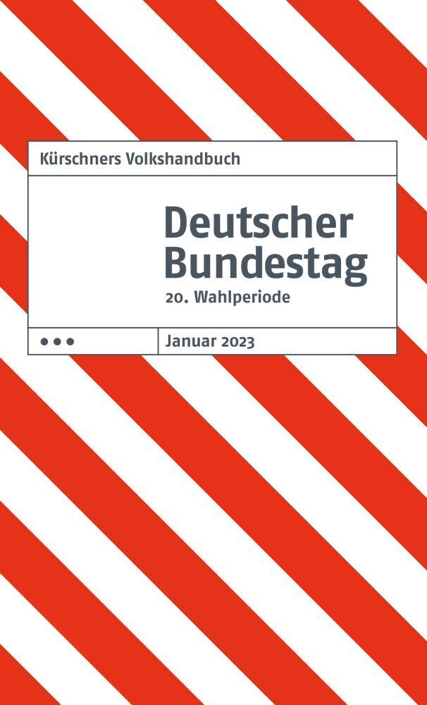 Cover: 9783958791756 | Kürschners Volkshandbuch Deutscher Bundestag | 20. Wahlperiode | Buch