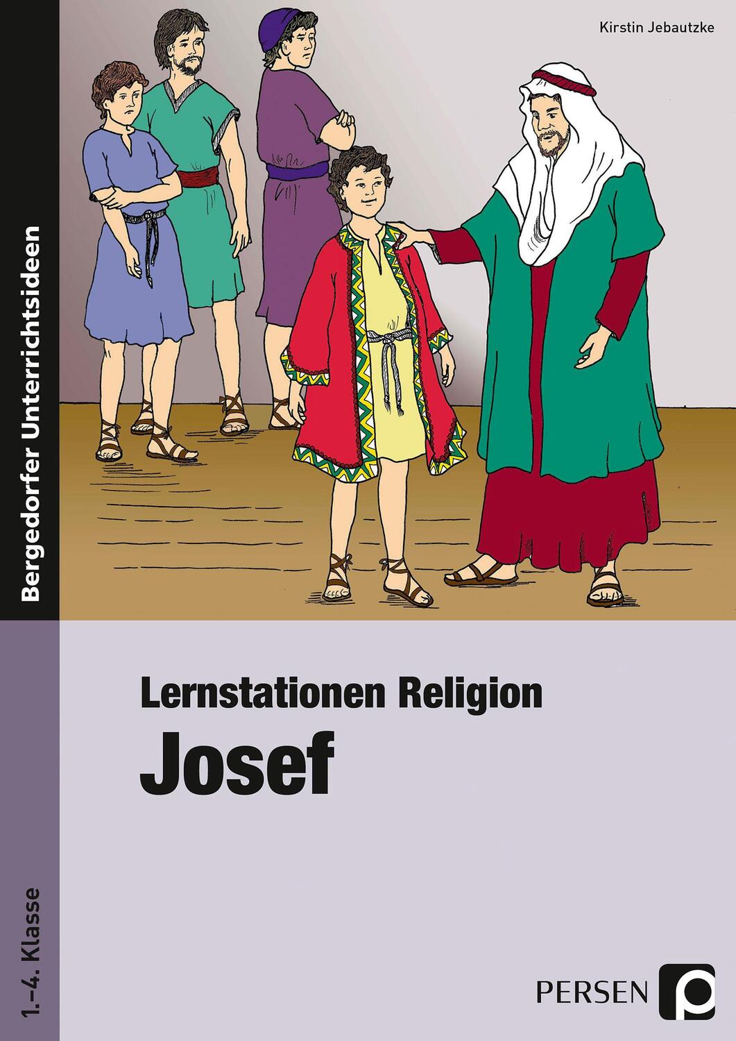 Cover: 9783403236214 | Lernstationen Religion: Josef | 1. bis 4. Klasse | Kirstin Jebautzke