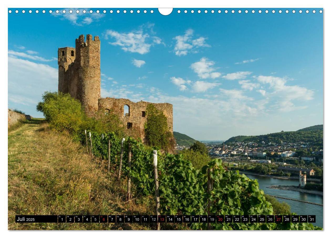 Bild: 9783435532919 | Burgen und Festungen am Mittelrhein (Wandkalender 2025 DIN A3...