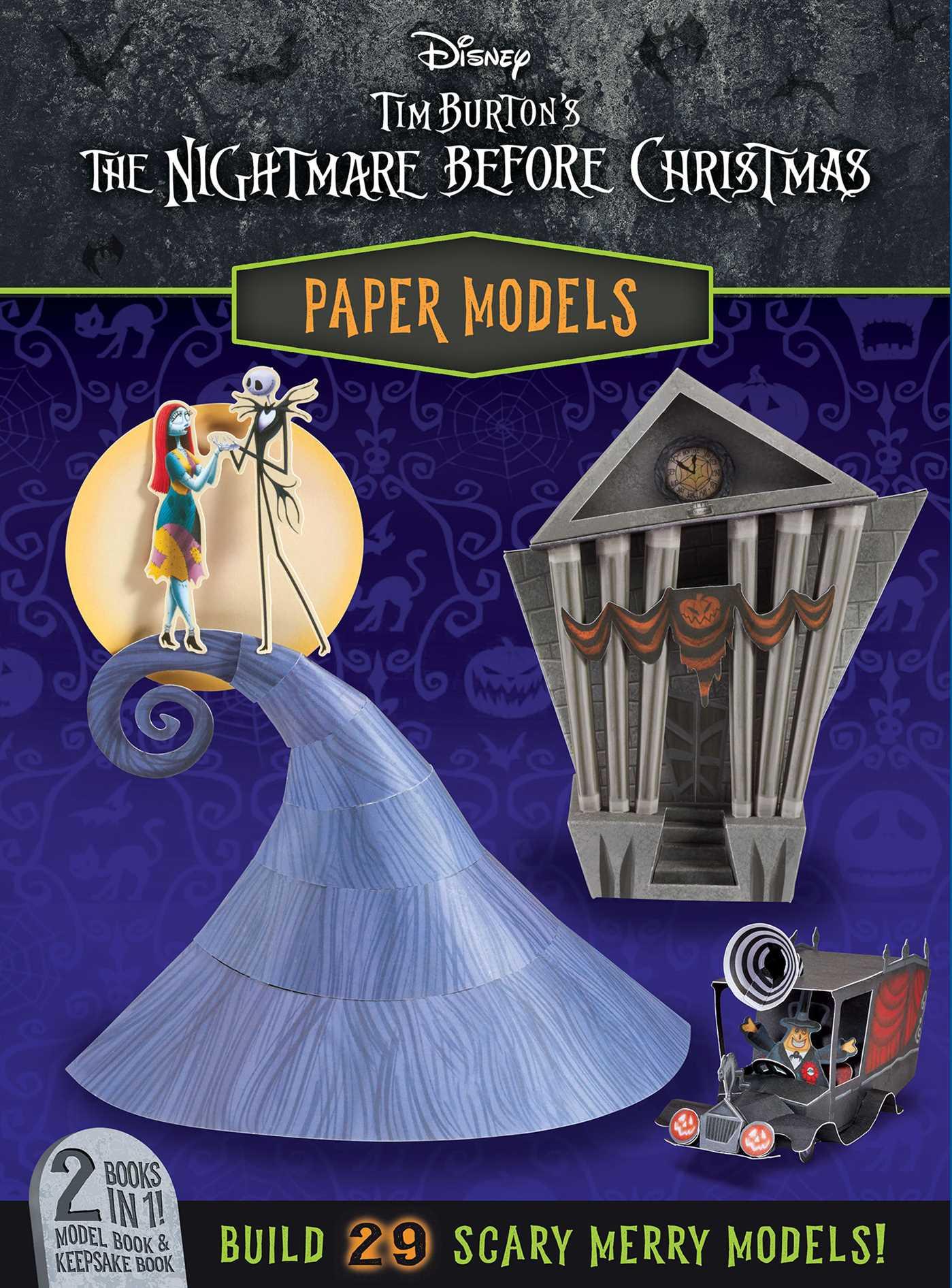 Bild: 9781667202341 | Disney: Tim Burton's the Nightmare Before Christmas Paper Models