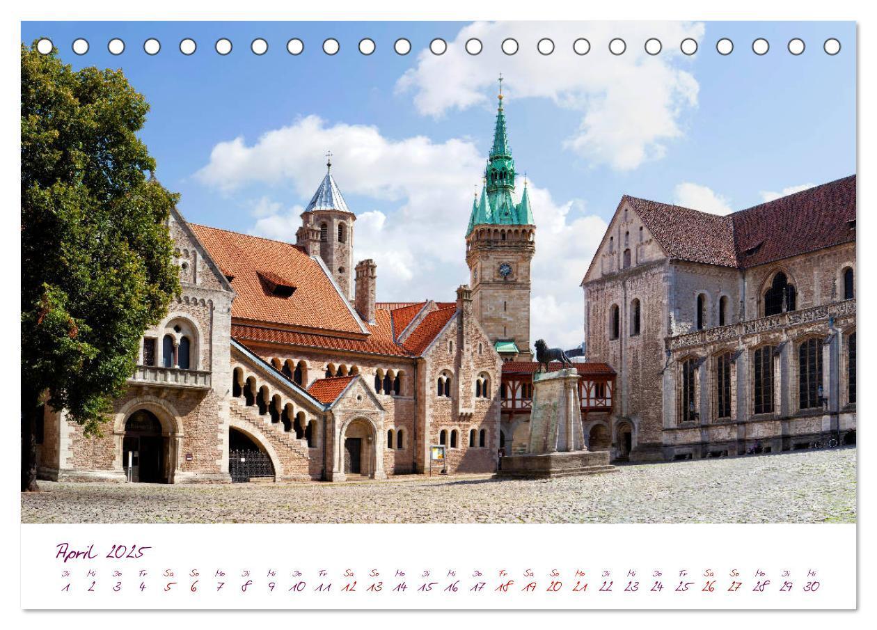 Bild: 9783435193387 | Braunschweig Im Zeichen des Löwen (Tischkalender 2025 DIN A5 quer),...