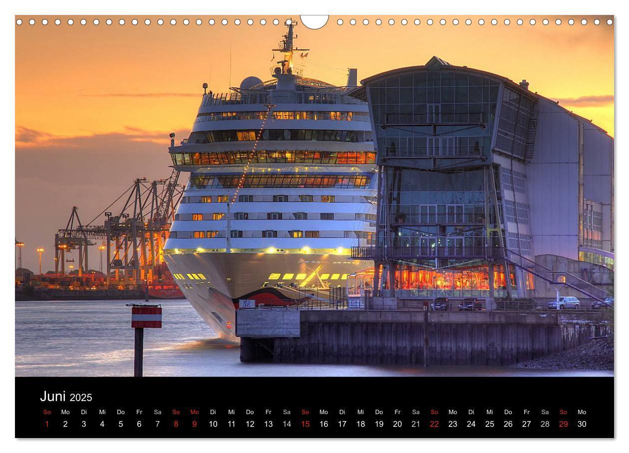 Bild: 9783435759613 | Hamburg (Wandkalender 2025 DIN A3 quer), CALVENDO Monatskalender