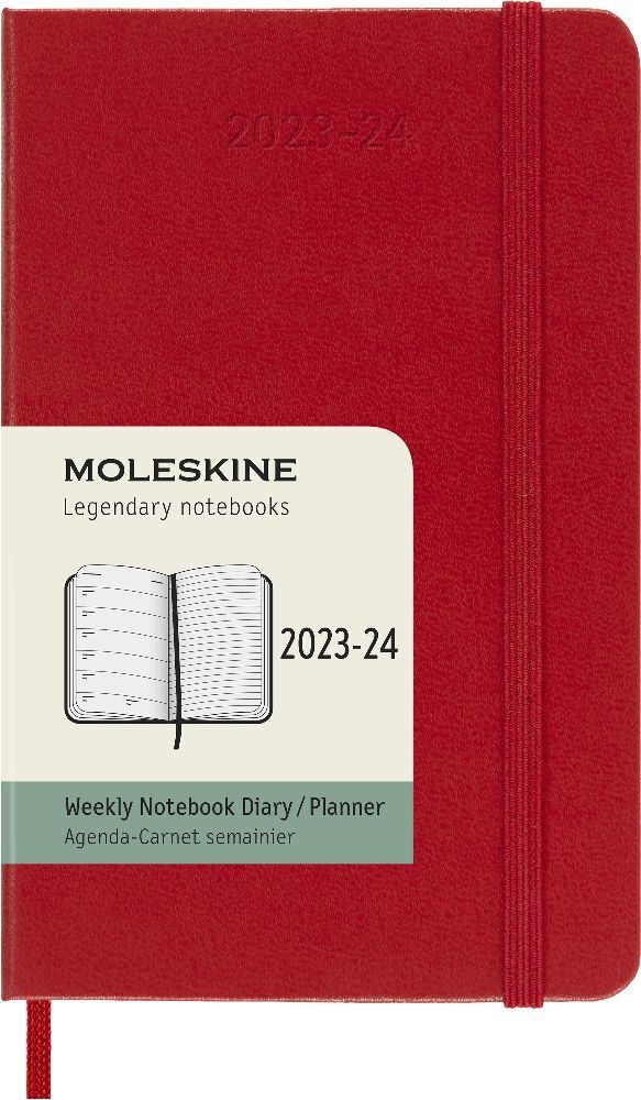 Bild: 8056598856989 | Moleskine 18 Monate Wochen Notizkalender 2023/2024, Pocket/A6,...
